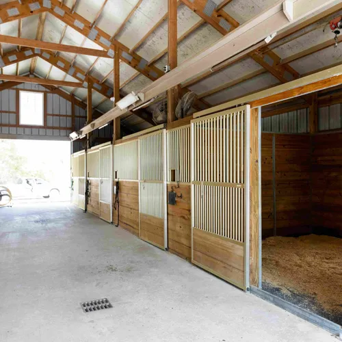 Outside Vet Barn